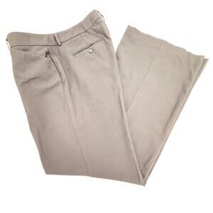 Express Design Studio Gray Editor Wide Leg Trousers 14R